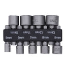 Conjunto de brocas soquetes 5mm-13mm - 9 peças