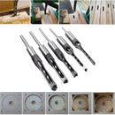 Conjunto de brocas quadrado estendido serradeira- 5 Peças