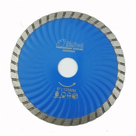 Lâminas onduladas de diamante para corte de concreto de pedra Diâmetro 4,5 "5". P9