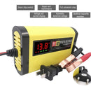 Carregador de bateria automotiva inteligente auto diplay led 3